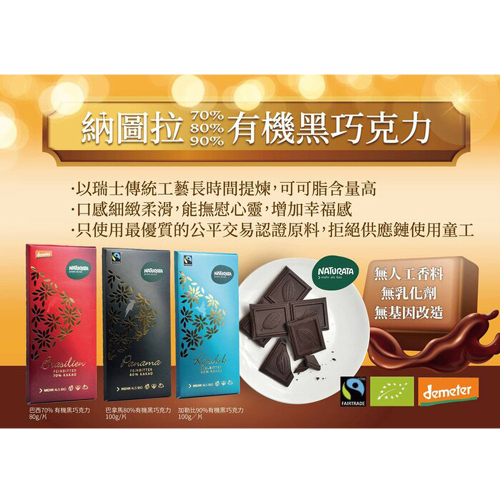 只使用最優質的公平交易認證原料,拒絕供應鏈使用童工