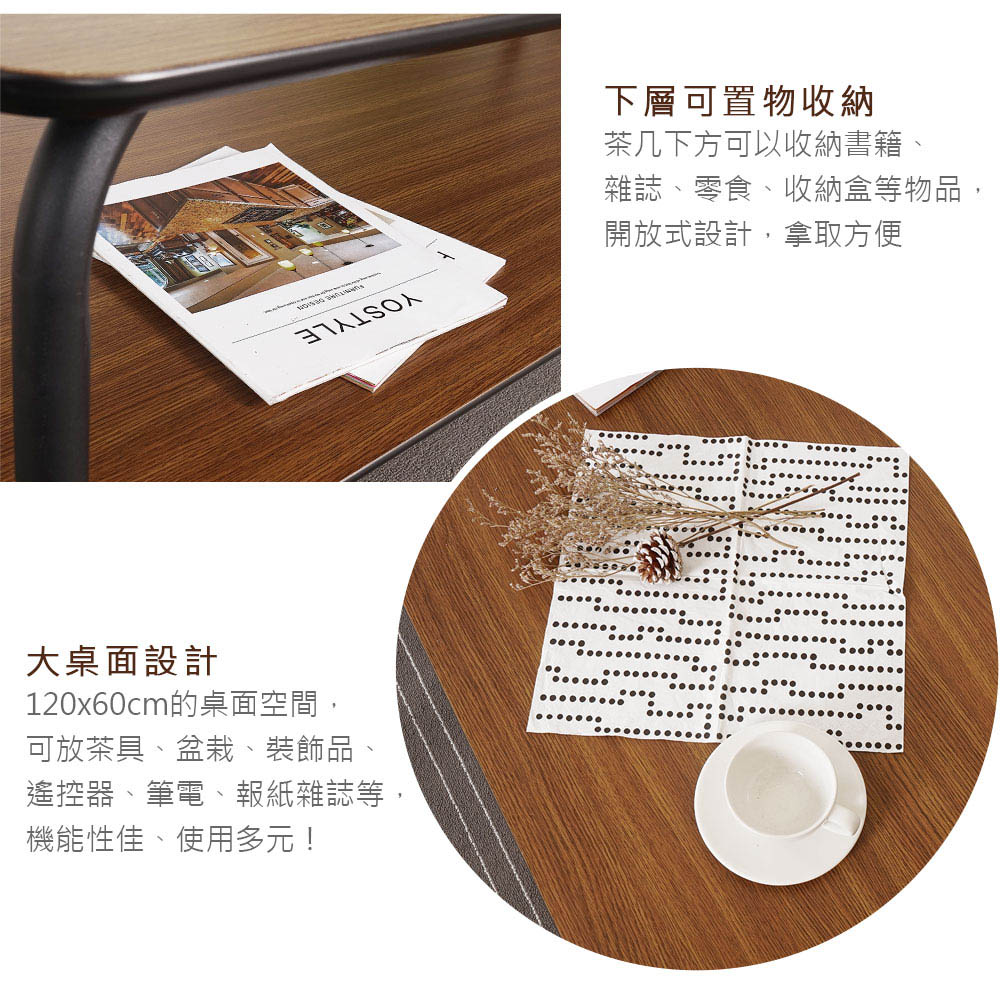120x60cm的桌面空間,