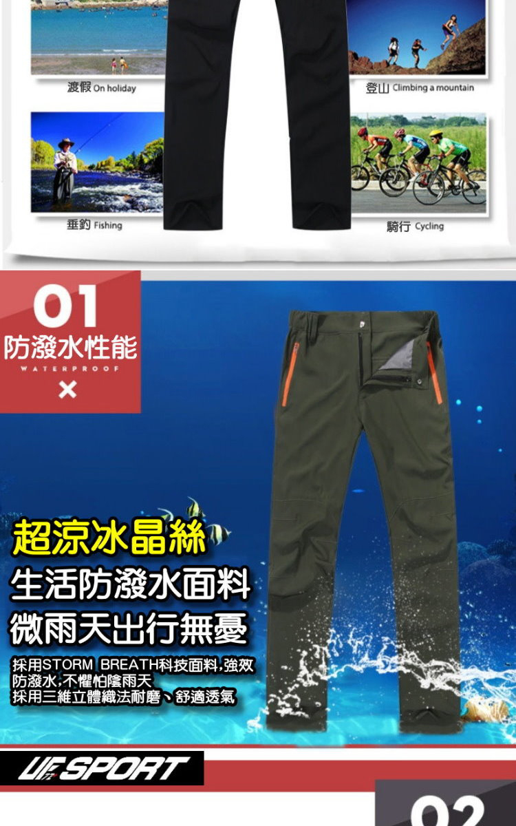 採用STORM BREATH科技面料,強效