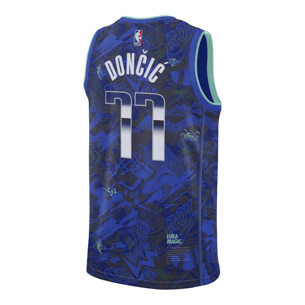 Nike 耐吉 Sel M Nk Jsy Roy Luka 男籃球背心藍 Da Momo購物網