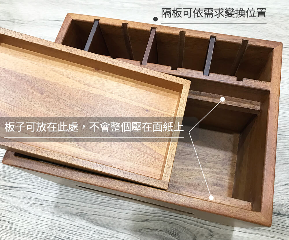 Mahogany 瑪荷尼家具】免組裝24X18X13 側抽面紙盒(附簡易收納功能) 全
