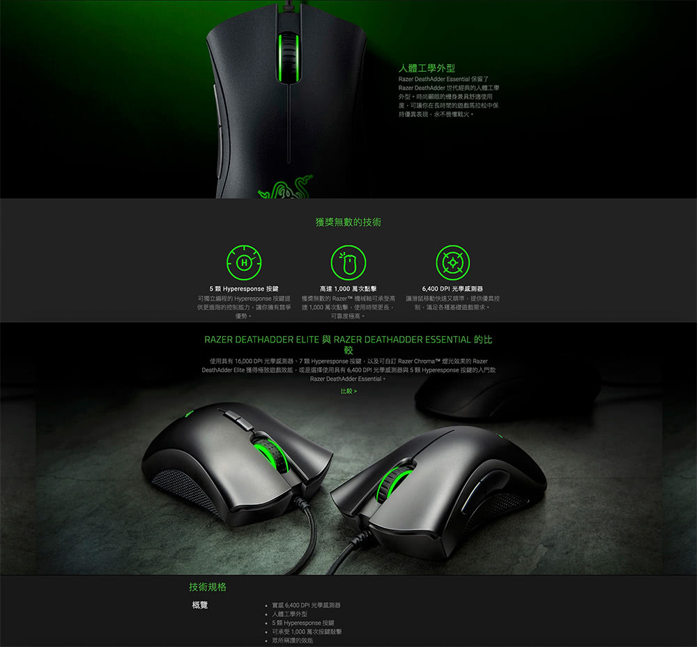 deathadder essential momo