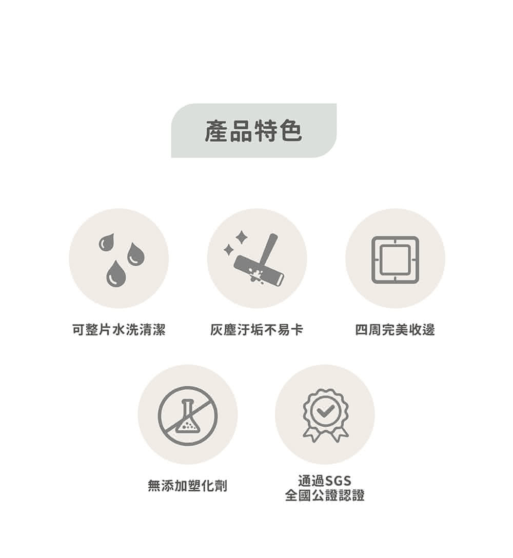 可整片水洗清潔