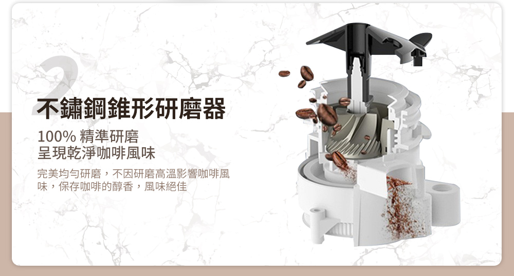 ä¸é½é¼éå½¢ç ç£¨å¨ 100% ç²¾æºç ç£¨ åç¾ä¹¾æ·¨åå¡é¢¨å³ å®ç¾åå»ç ç£¨,ä¸å ç ç£¨é«æº«å½±é¿åå¡é¢¨ å³,ä¿å­åå¡çéé¦,é¢¨å³çµä½³ 