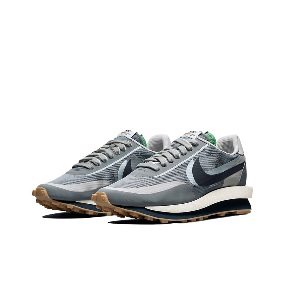 CLOT x Sacai x Nike Ldv Waffle 灰藍解構休閒鞋DH3114-001 - PChome