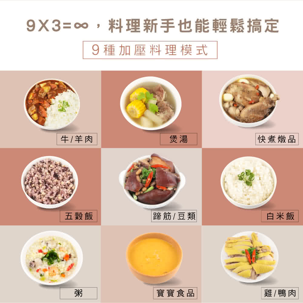 9X3,料理新手也能輕鬆搞定