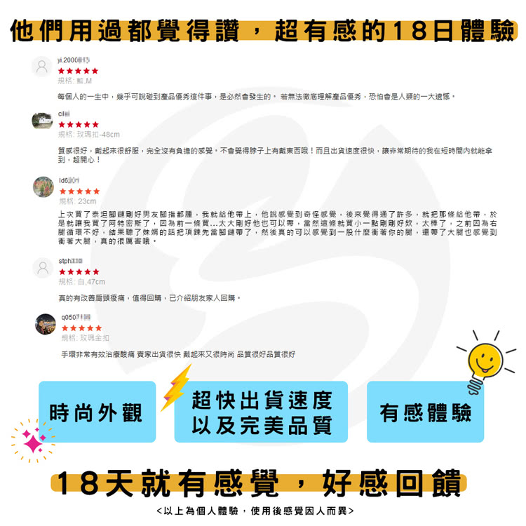 質感很好,戴起來很舒服,完全沒有負擔的感覺,不會覺得脖子上有戴東西峨而且出貨速度很快,讓非常期待的我在短時間内就能拿