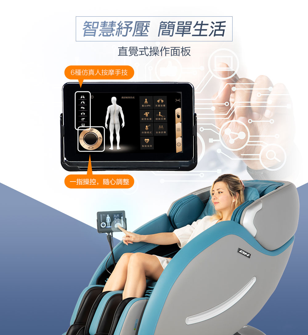 6種仿真人按摩手技