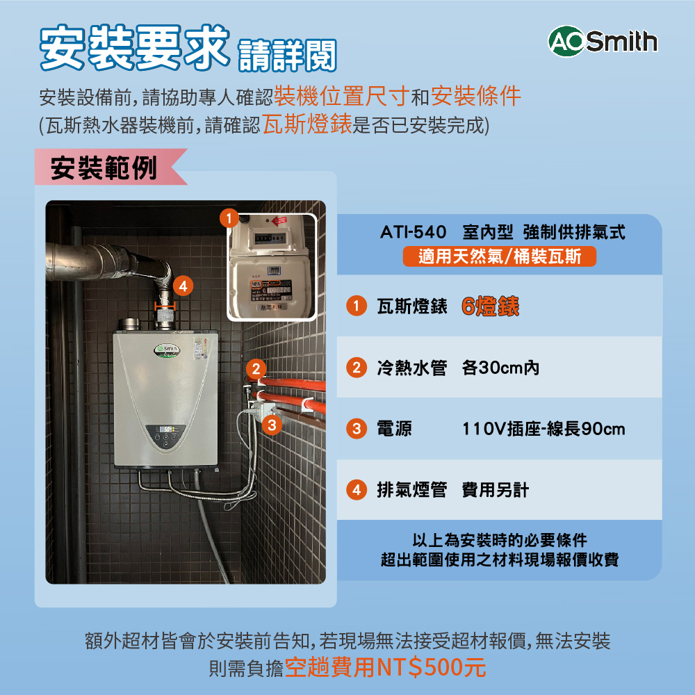 AOSmith史密斯 ATI-540H - 詳情6