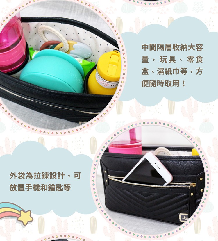 外袋為拉鍊設計,可