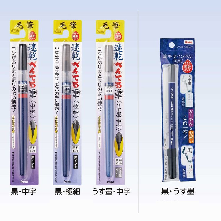 まとめ ぺんてる 1本 XFPD3L ×10セット 中字うす墨 日時指定不可 本体 速乾ぺんてる筆 超特価激安 速乾ぺんてる筆