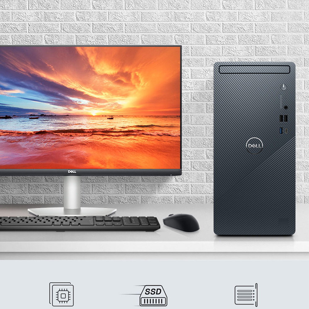 8g記憶體 Dell Inspiron 3910 R1308btw I3 4核心桌上型電腦 I3 4g 1tb No Os 評價推薦 電競電腦 手機