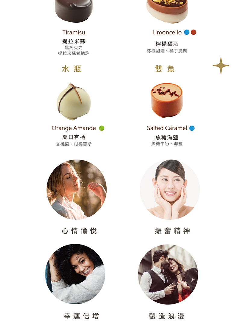 檸檬甜酒、橘子脆餅