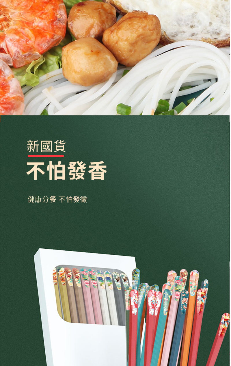 新國貨 不怕發香 健康分餐不怕發徽 