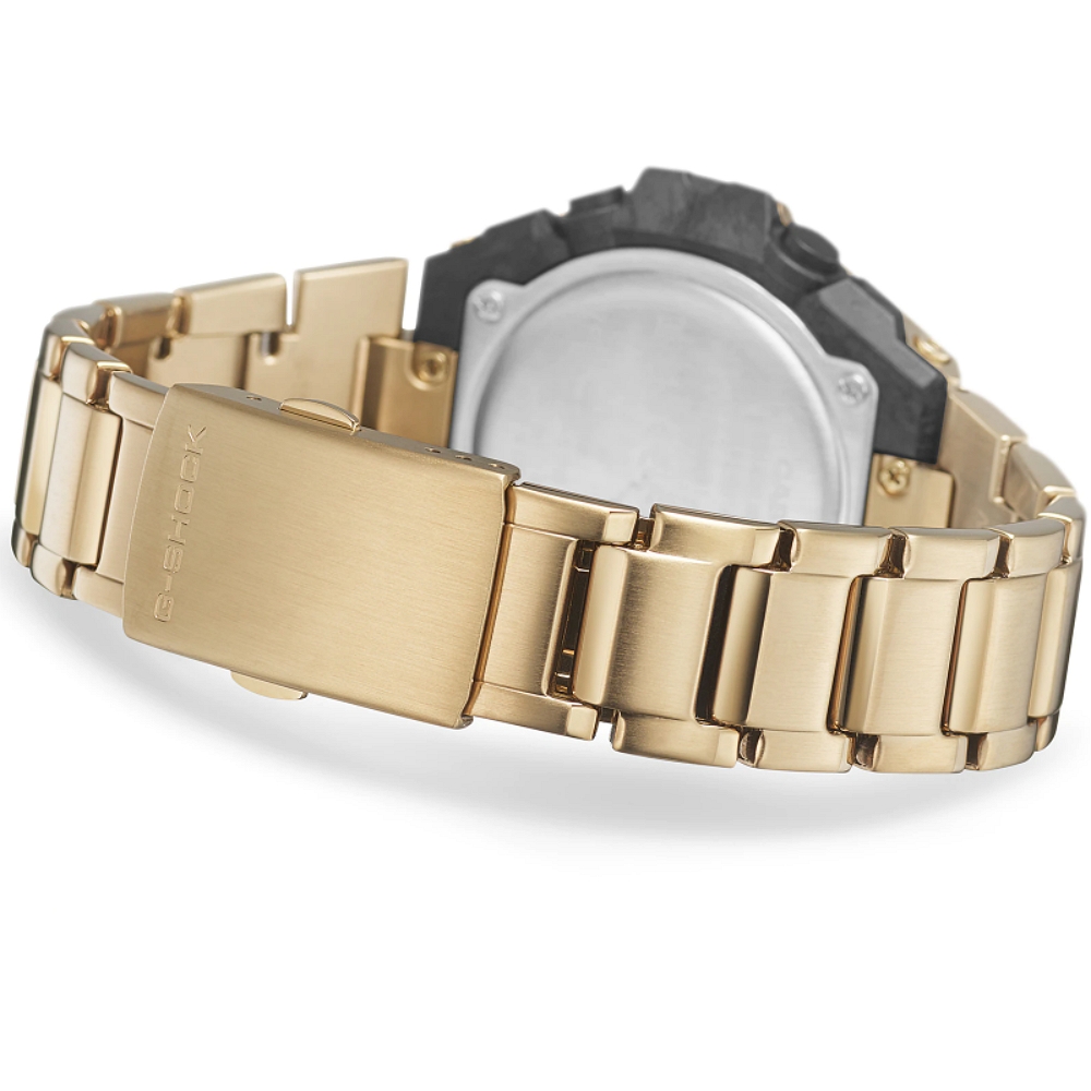 CASIO 卡西歐】G-STEEL系列藍芽連線X 太陽能電力多功能腕錶(GST-B500GD-9A) - momo購物網 CASIO 卡西歐】G-STEEL系列藍芽連線X 太陽能電力多功能腕錶(GST-B500GD-9A) - momo購物網