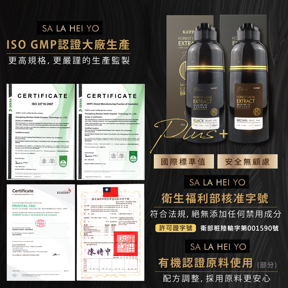 許可證字號 衛部粧陸輸字第001590號