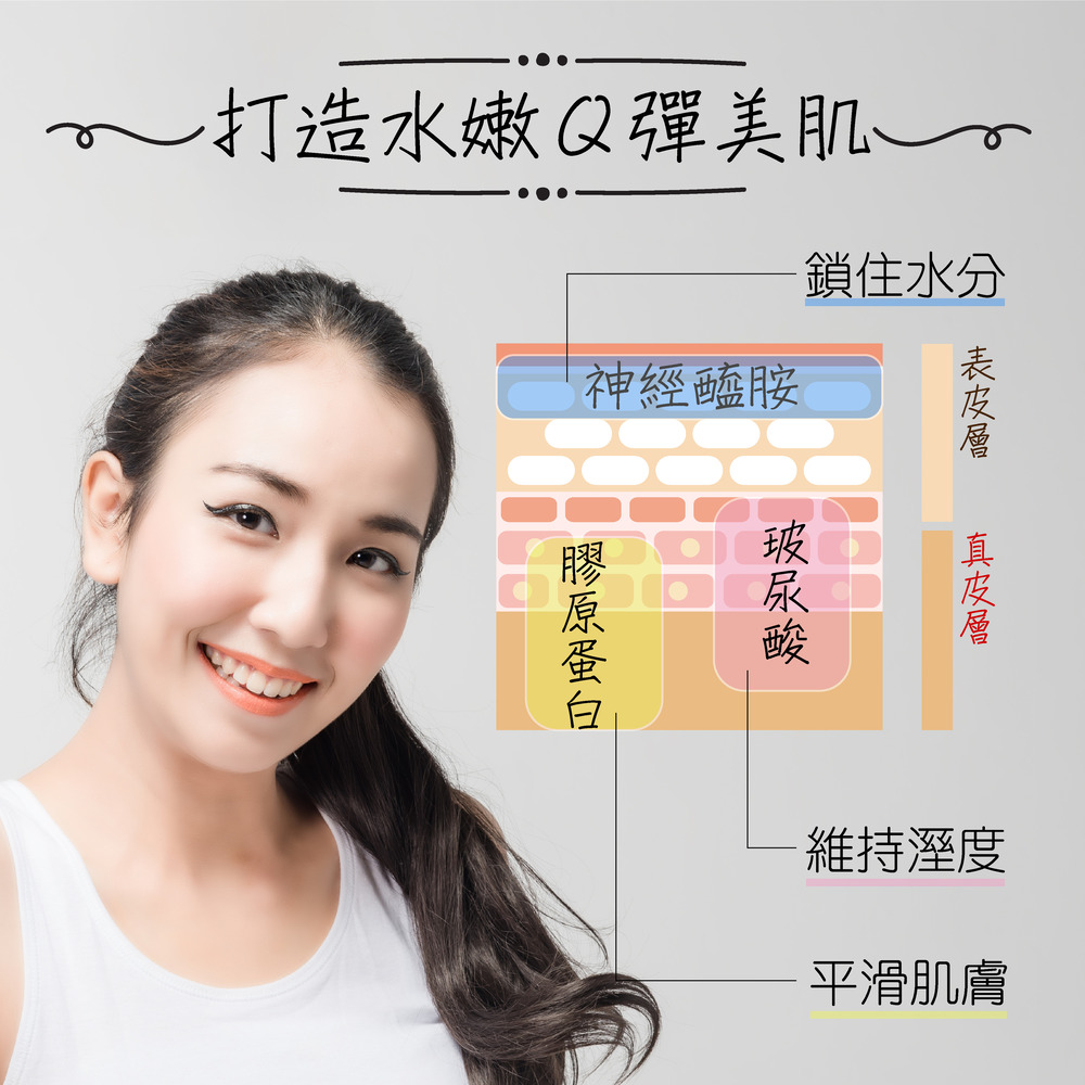 打造水嫩Q彈美肌