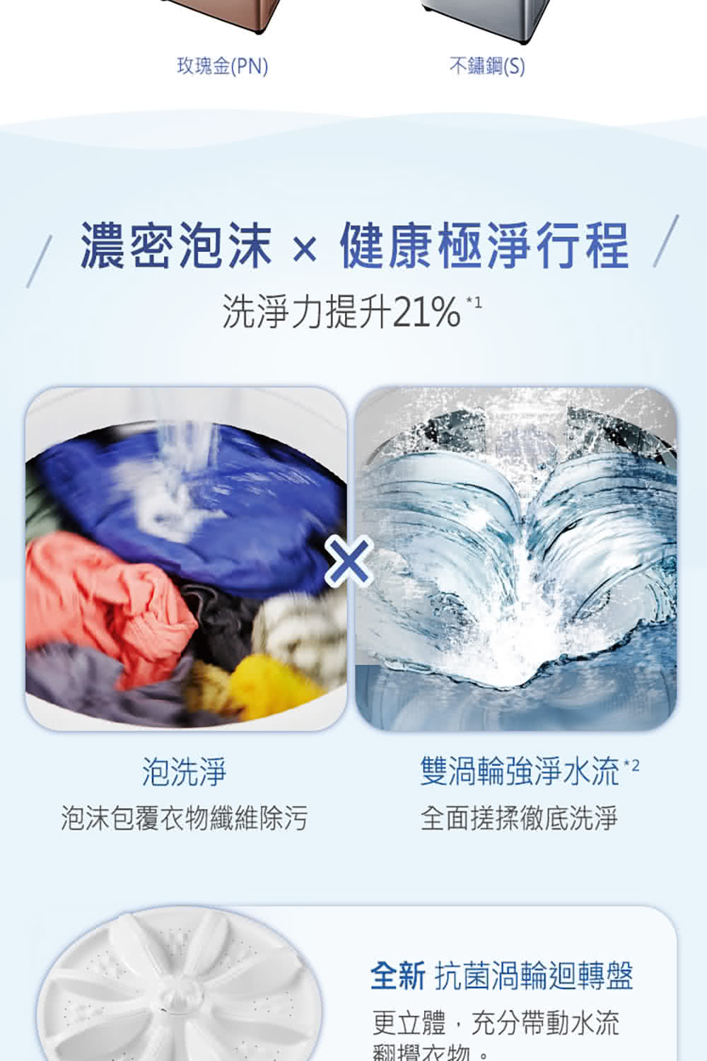 濃密泡沫x健康極淨行程