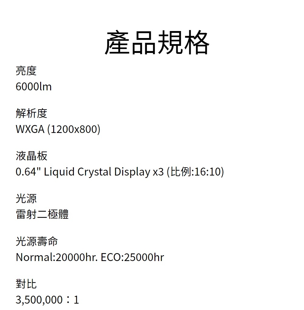0.64 Liquid Crystal Display x3 比例1610
