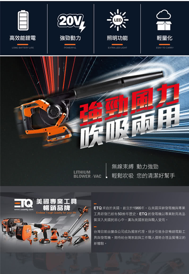 ETQ ä¾èªæ¼ç¾å,åµç«æ¼1966å¹´,å¨ç¾åæ·±èç¼é»æ©èå°æ¥­