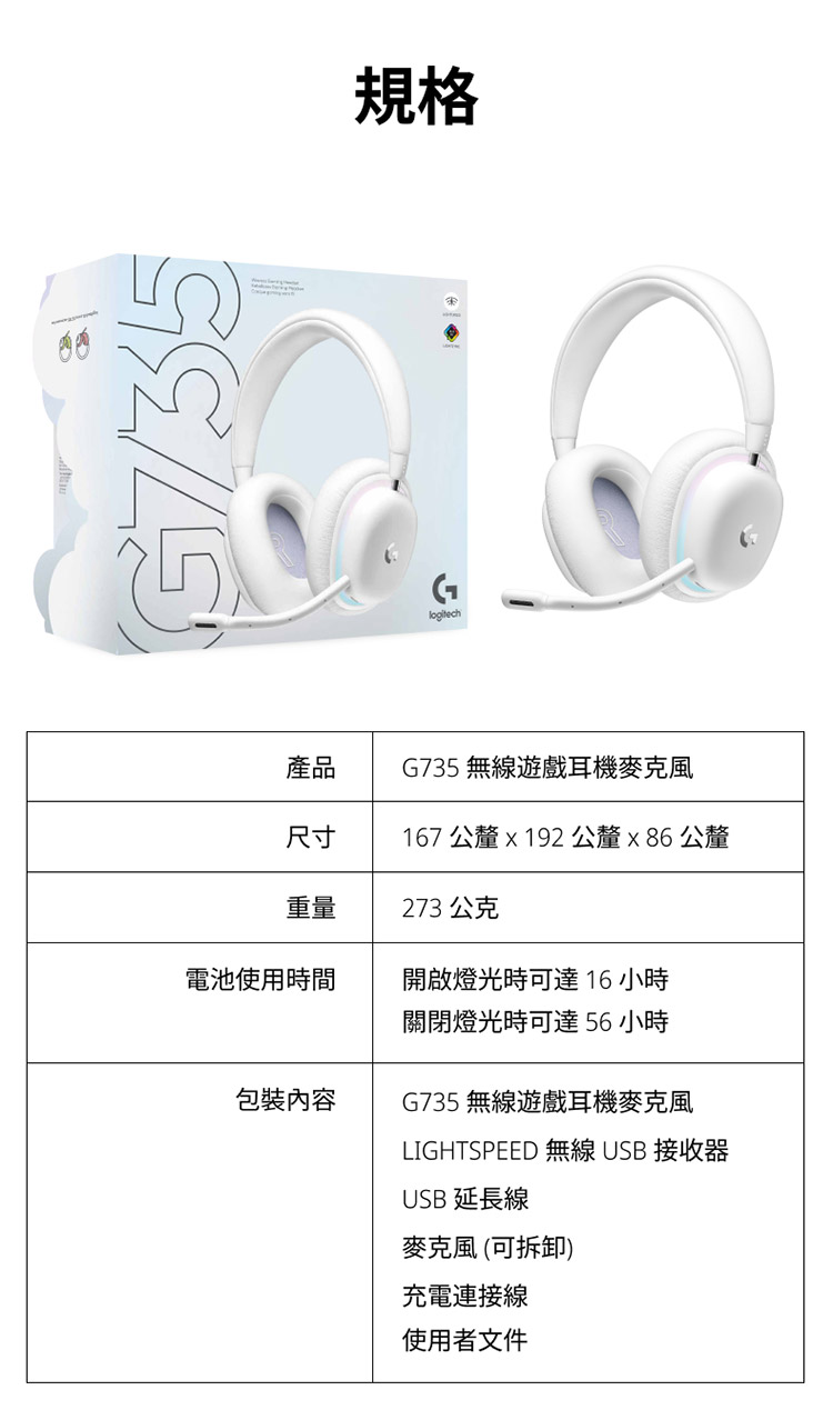 LIGHTSPEED 無線 USB 接收器
