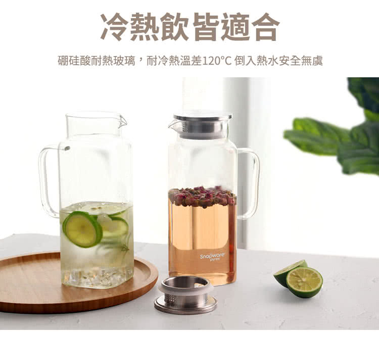 冷熱飲皆適合 硼硅酸耐熱玻璃,耐冷熱溫差120倒入熱水安全無虞 