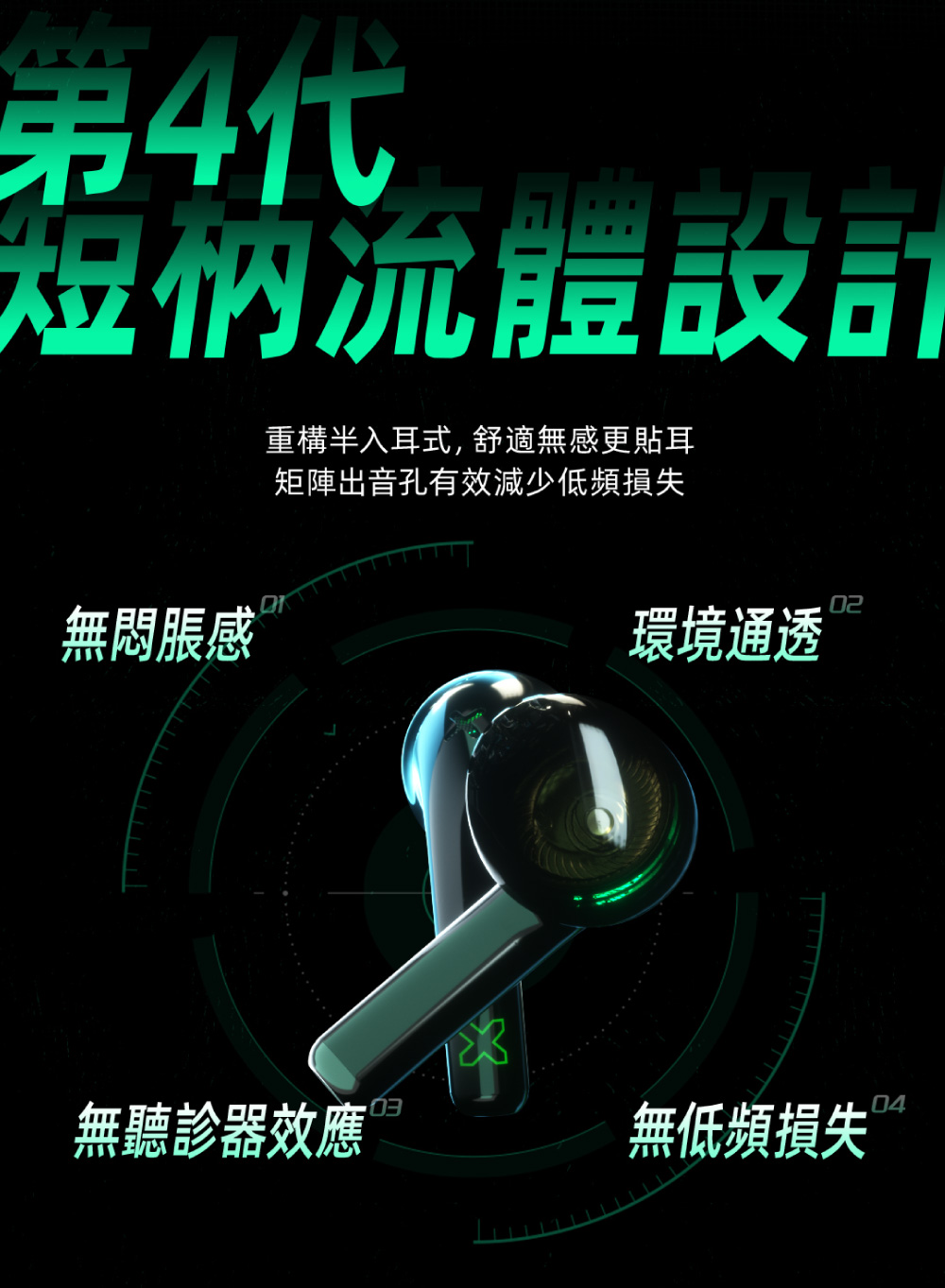 重構半入耳式, 舒適無感更貼耳