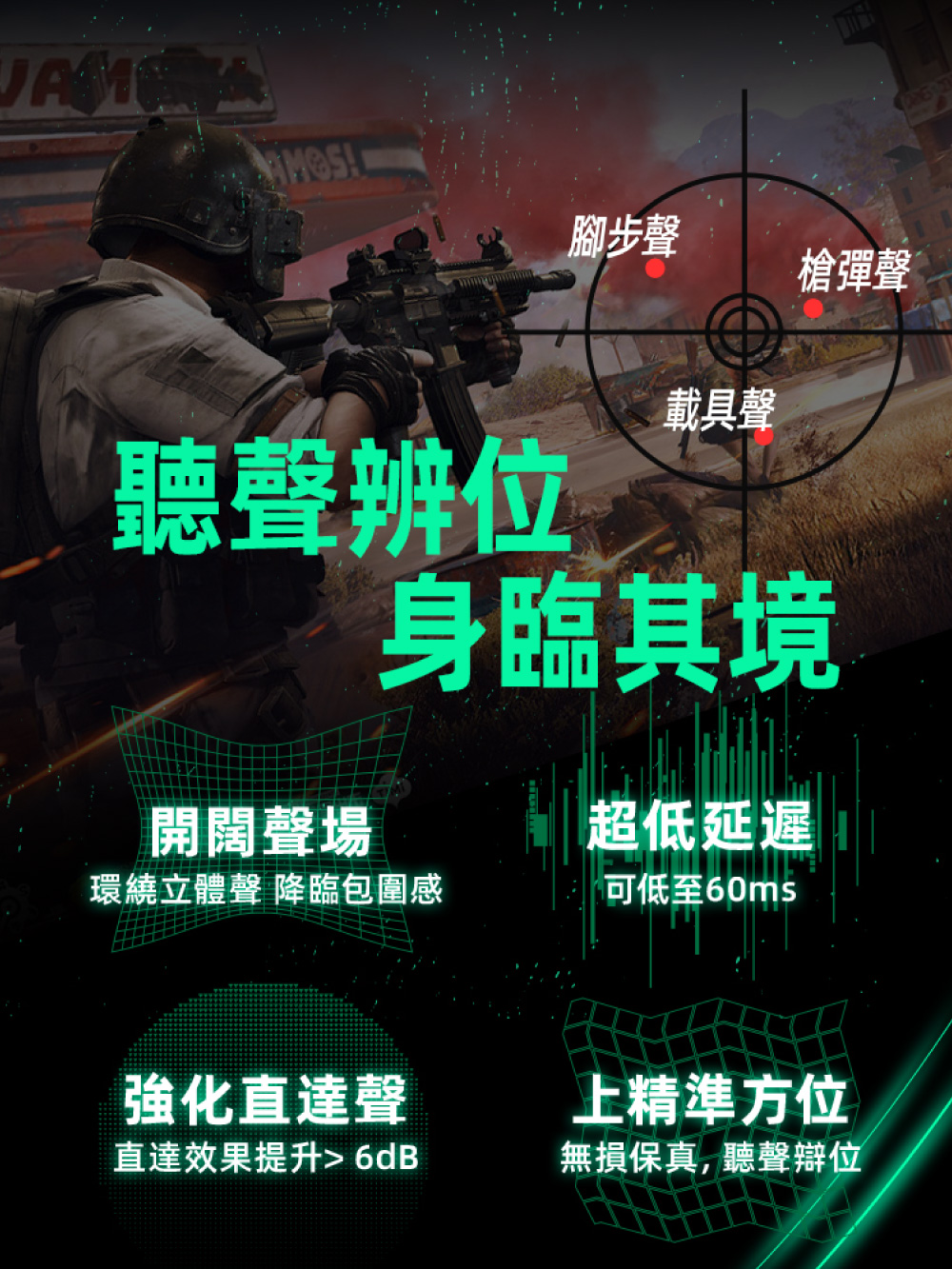 環繞立體聲 降臨包圍感