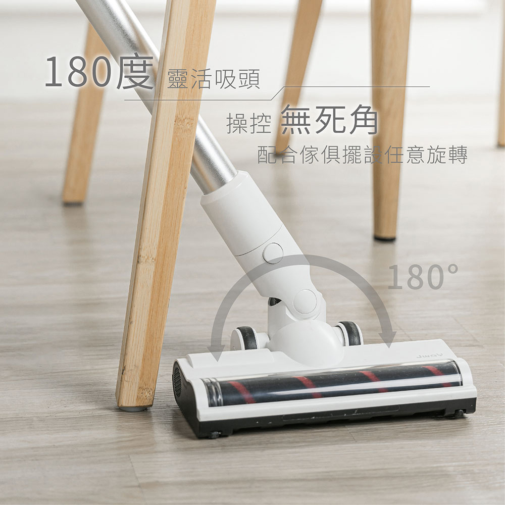 180度 靈活吸頭 操控 無死角 配合傢俱擺訁任意旋轉