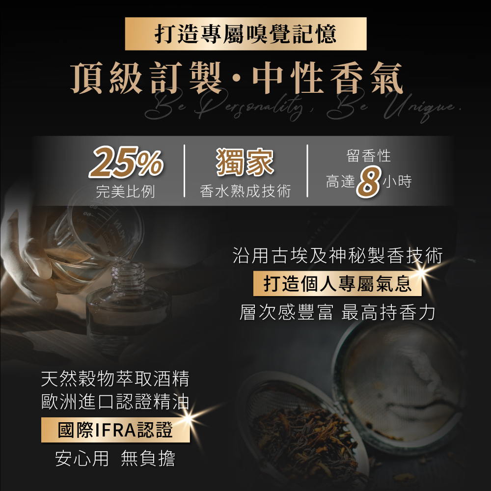 沿用古埃及神秘製香技術