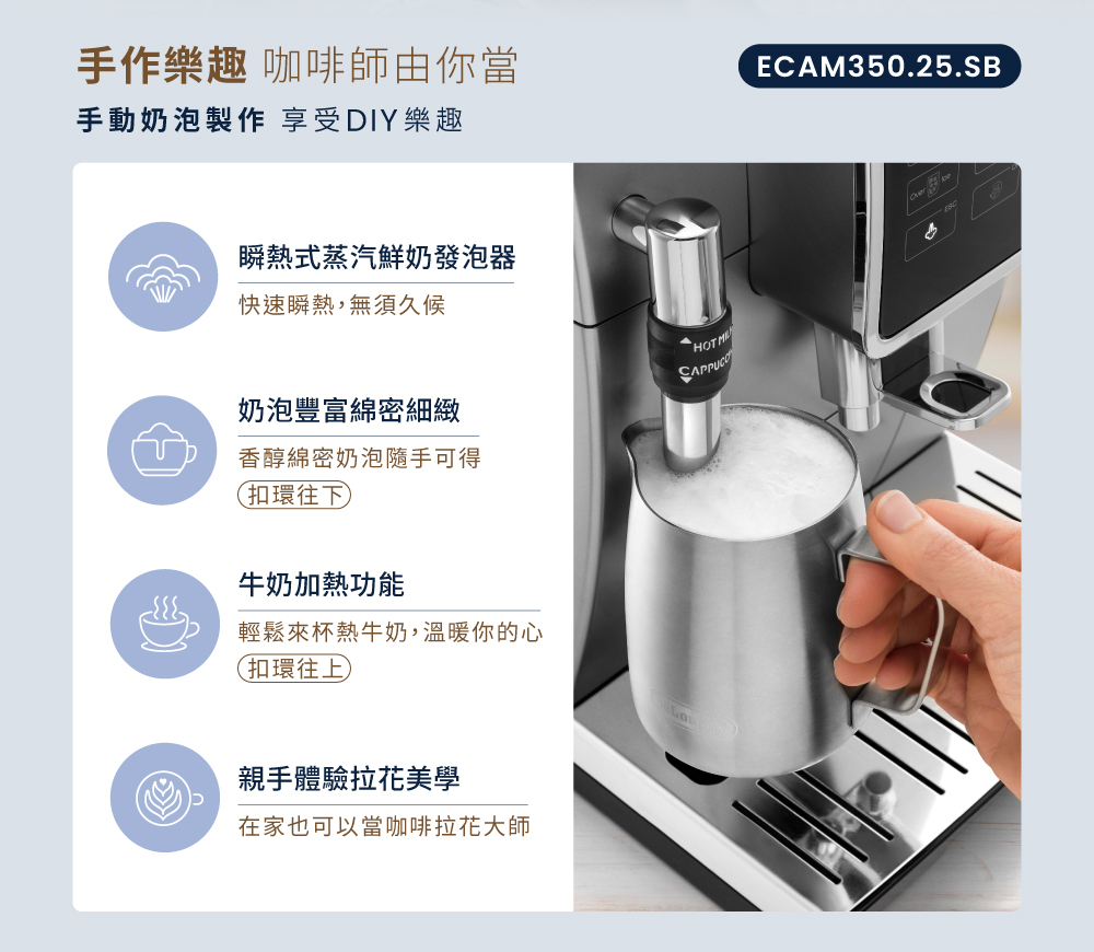 手動奶泡製作 享受DIY樂趣