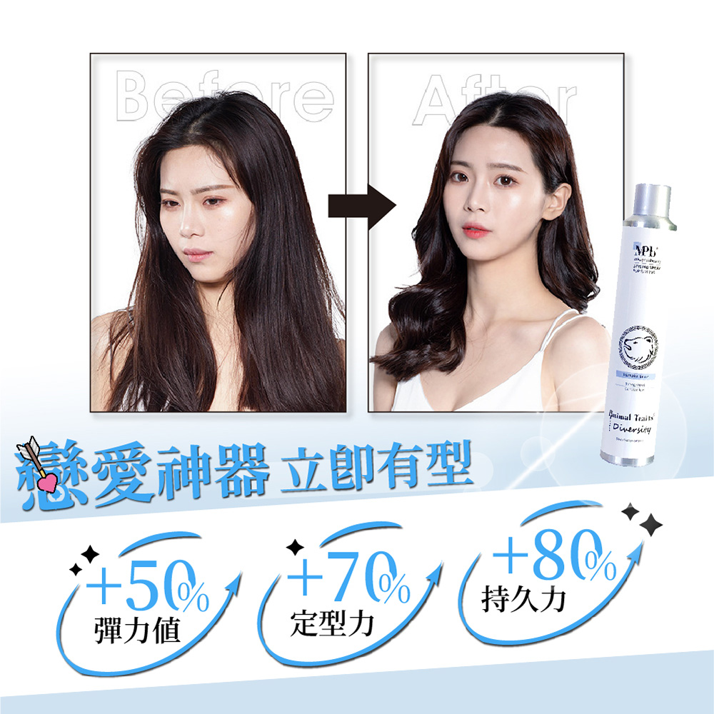 戀愛神器立即有型 持久力 彈力值 定型力 