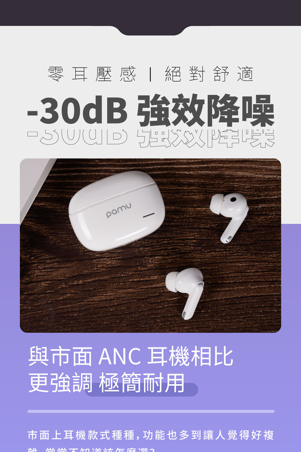 市面上耳機款式種種,功能也多到讓人覺得好複
