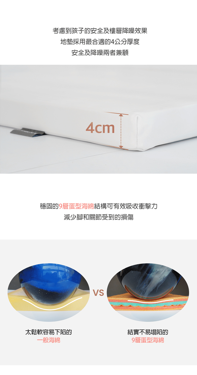 Alzipmat - 韓國 S系列200x120CM無縫式地墊 - 銀河灰地墊