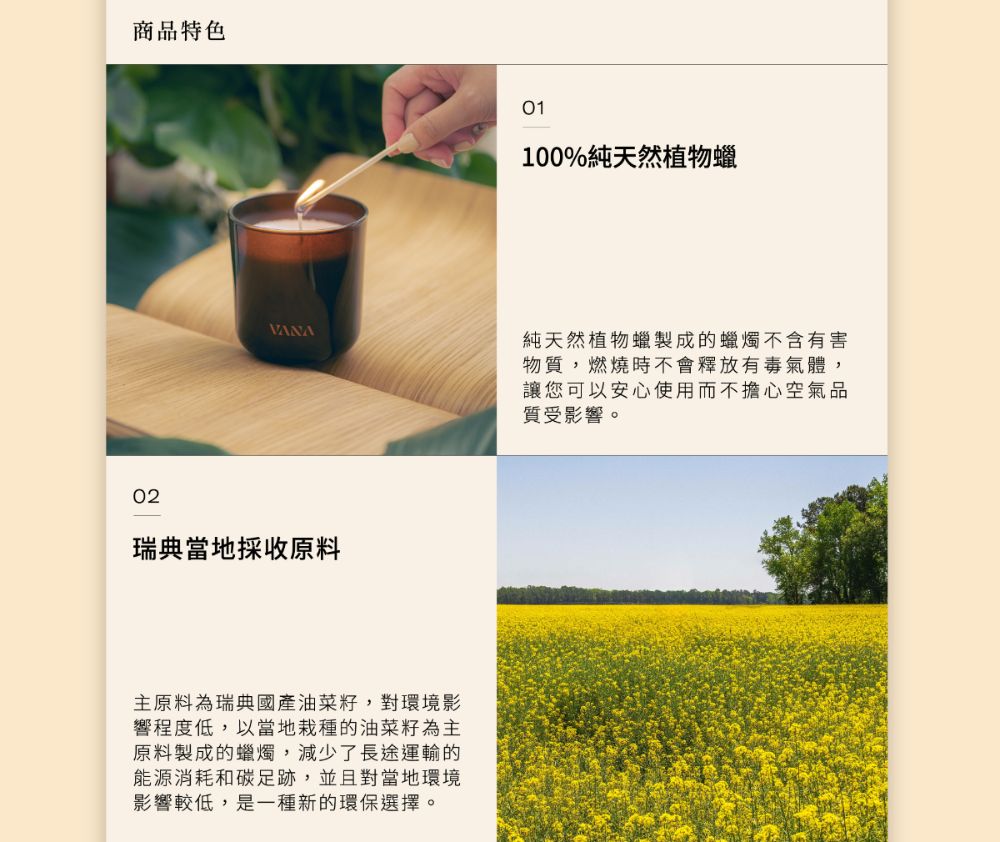 主原料為瑞典國產油菜籽,對環境影
