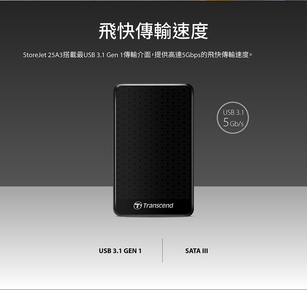Transcend創見 TS2TSJ25A3K - 詳情3