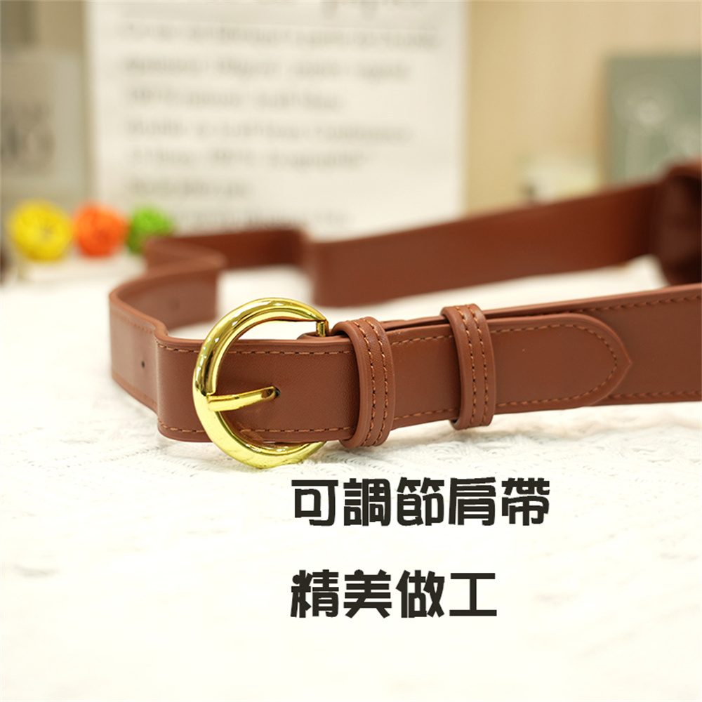 可調節肩帶 精美做工 