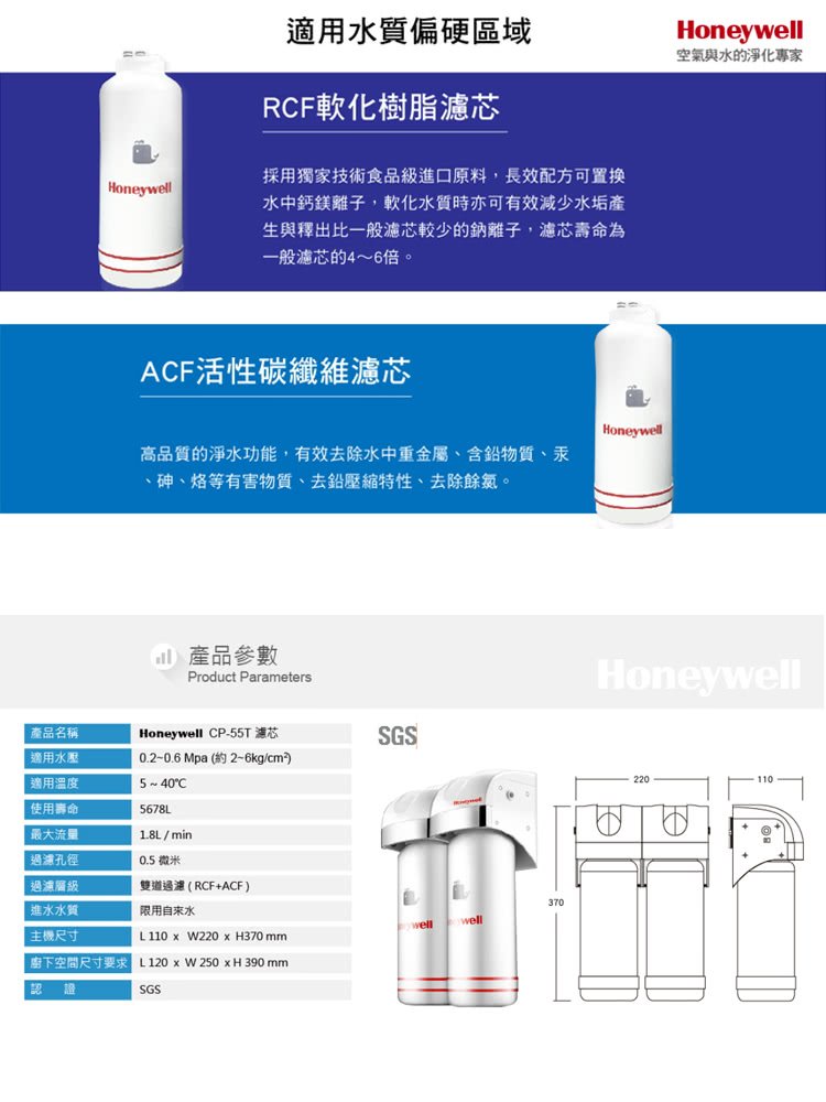 Honeywell CP-55T - 詳情2