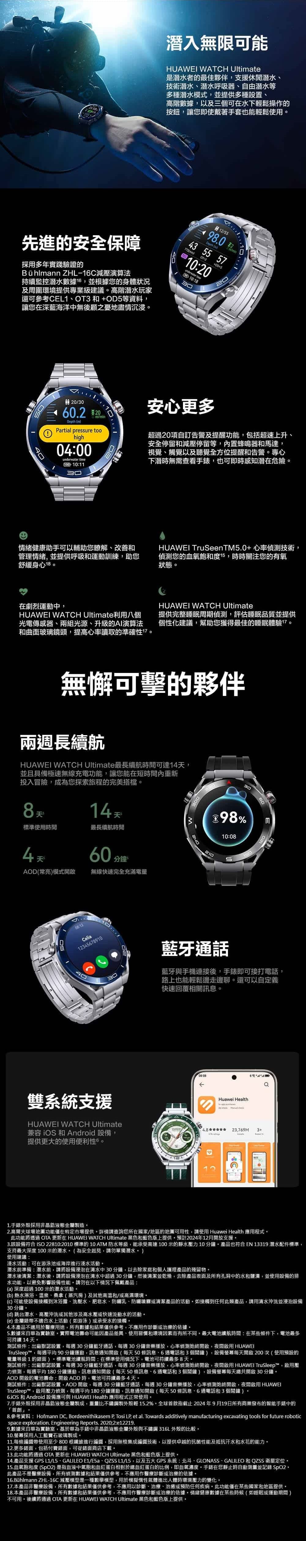 Huawei華為 Watch Ultimate - 詳情6