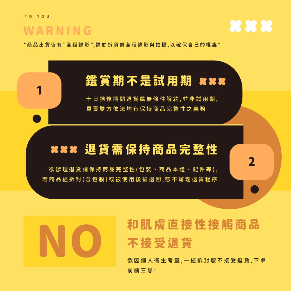 商品出貨皆有全程錄影,請於拆貨前全程錄影與拍攝,以確保自己的權盒