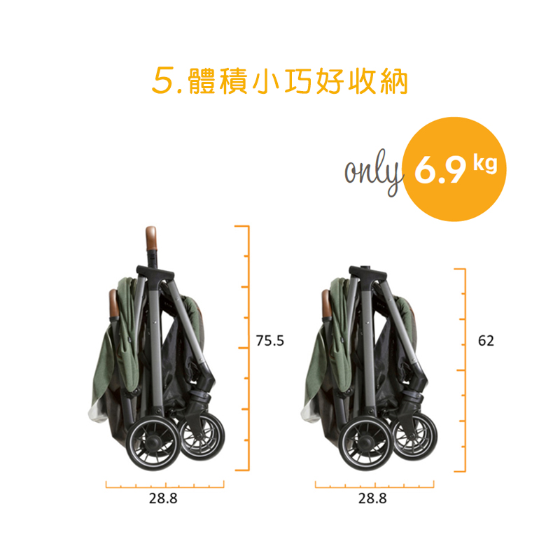 5.體積小巧好收納 