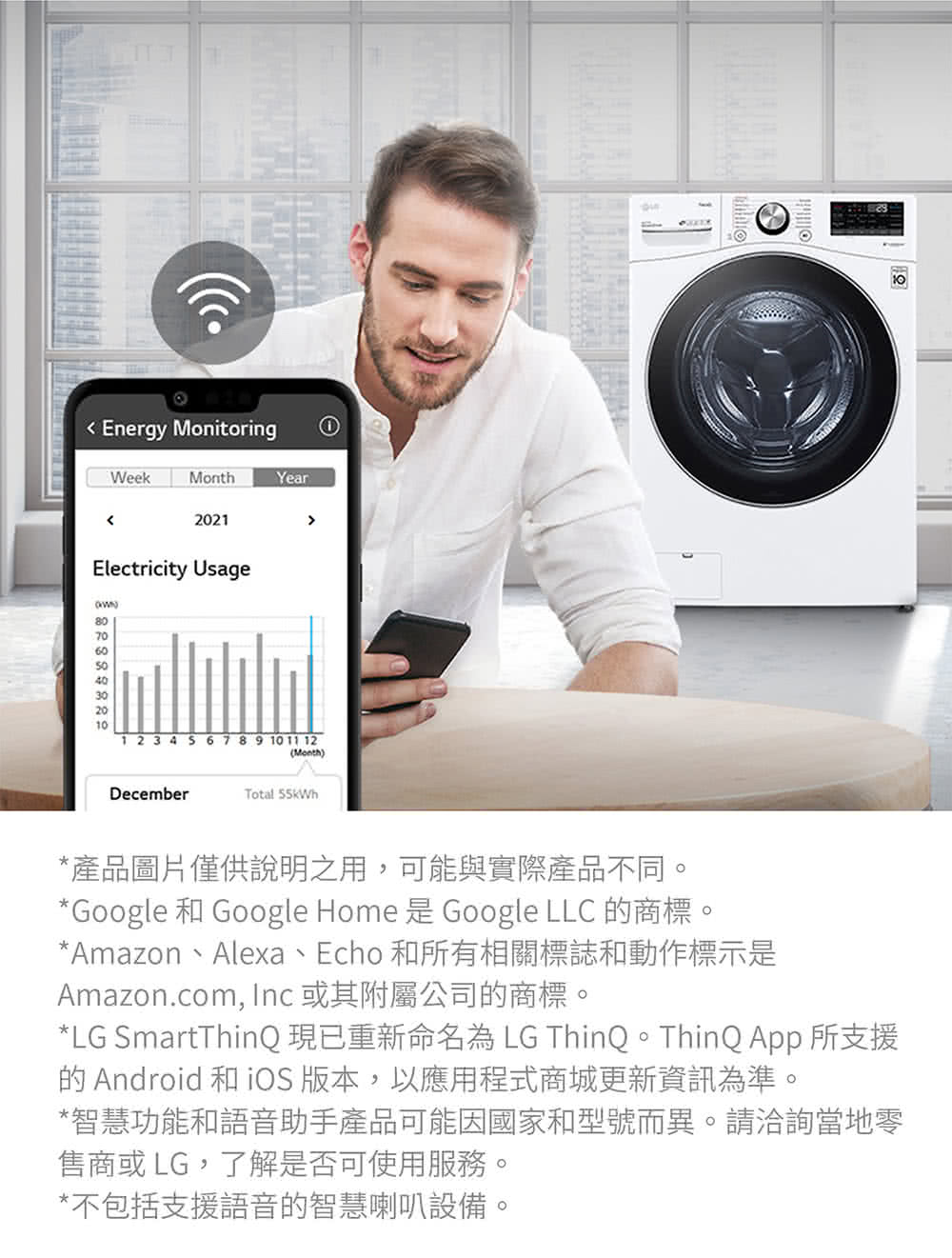 LG SmartThinQ 現已重新命名為 LG ThinQ。ThinQ App 所支援