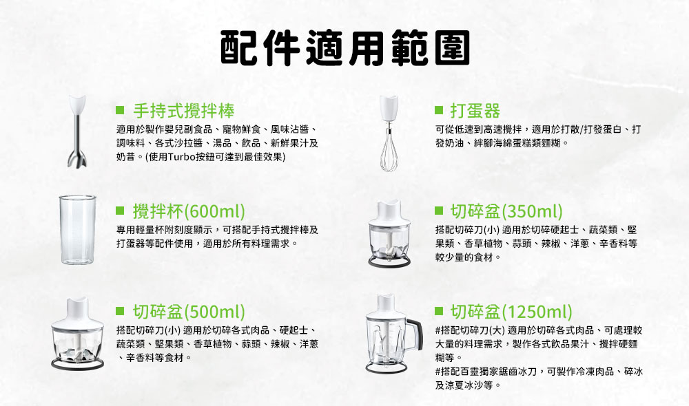 適用於製作嬰兒副食品、寵物鮮食、風味沾醬、