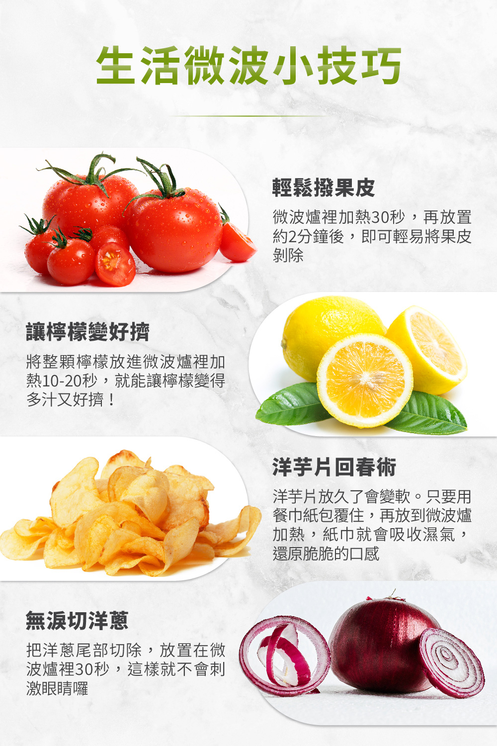 熱1020秒,就能讓檸檬變得