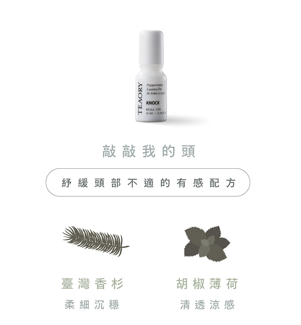 紓緩 頭部不適的有感 配 方