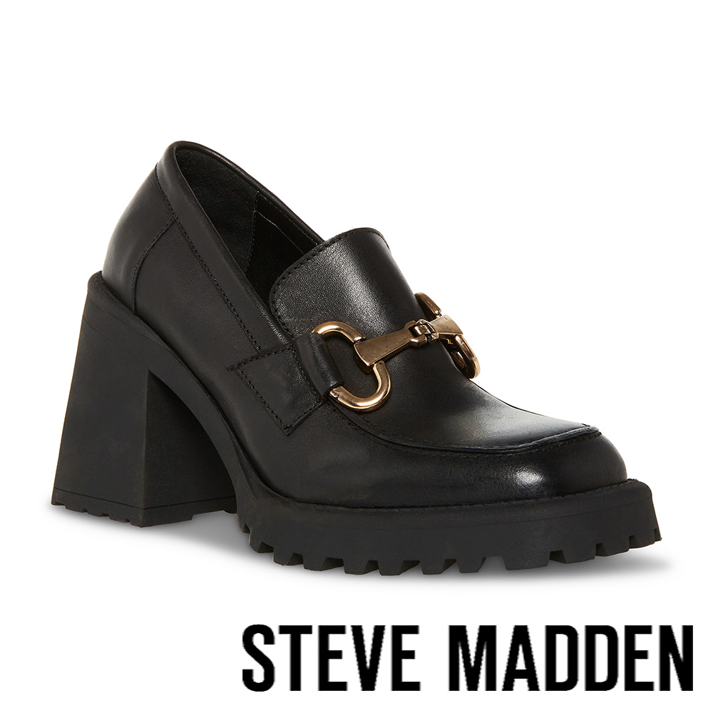 STEVE MADDEN UPTOWNGRL 馬銜釦粗跟樂福