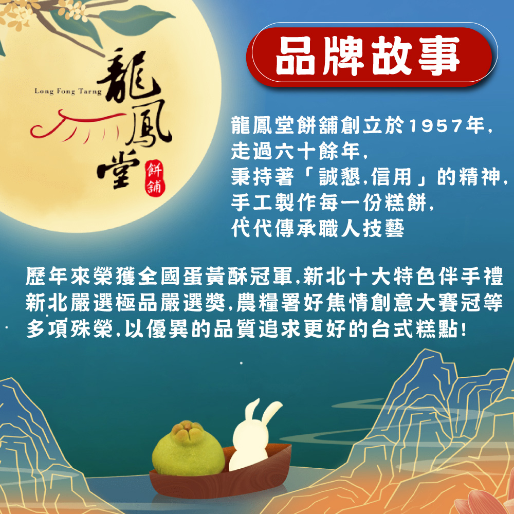 歷年來榮獲全國蛋黃酥冠軍,新北十大特色伴手禮