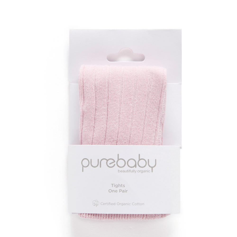 Purebaby 澳洲有機棉 兒童褲襪 2色(女童 保暖長襪