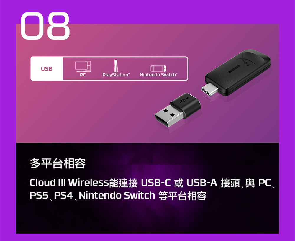 HyperX Cloud III Wireless - 詳情10