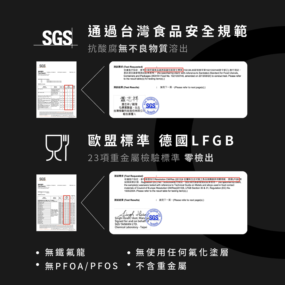æµè¯é¡¹ç®è«åé¢æ¸¬è©¦çµæè¡¨æ ¼As specified by chient, with reference to Santation Standard for Food Utensis,